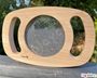 Αισθητηριακό πάνελ με λαβή Aσημί Glitter