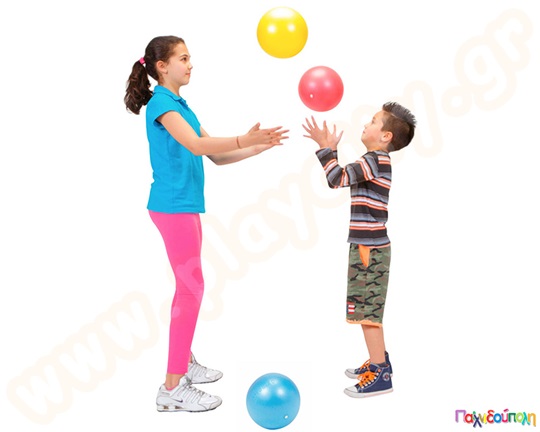 Μαλακή Overball μπλε
