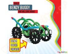 Κατασκευές με Spaghetteez Bendy Buggy Σετ 34 τεμάχια  Πλαστικά Παιχνίδια Κατασκευών Clics - Flexy