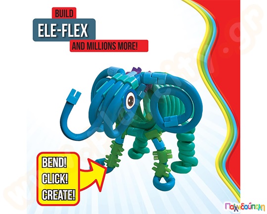Κατασκευές με Spaghetteez Ele-Flex Σετ 48 τεμάχια