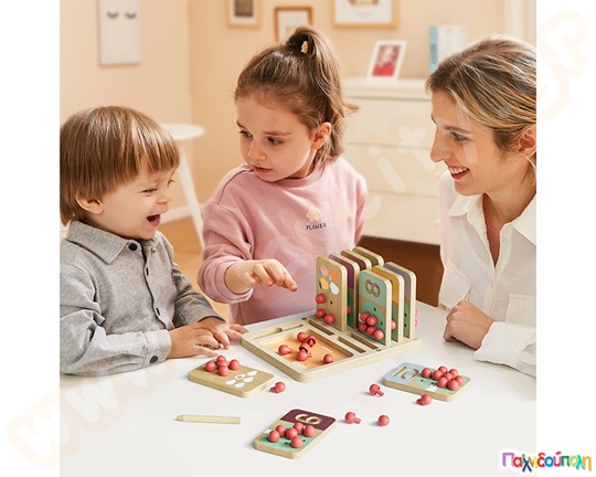 Παιχνίδι Εκμάθησης Αριθμών - Δέντρο με Φρούτα