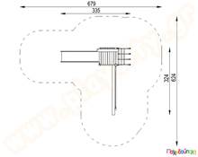 Κέντρο παιδικής χαράς Flap  Ξύλινα Κέντρα Παιδικής Χαράς