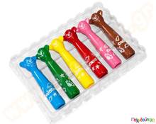 Carioca Baby Teddy Markers Πλενόμενοι Μαρκαδόροι Ζωγραφικής Χονδροί Σετ 6τμχ  Μαρκαδόροι