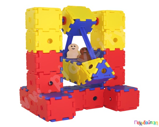 Σετ Junior Polydron 124 τεμάχια
