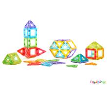 Διαφανές Μαγνητικό Polydron 64 τεμάχια  Μαγνητικά Παιχνίδια Κατασκευών