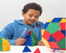 Σετ Τάξης Polydron 184 τεμάχια  Πλαστικά Παιχνίδια Κατασκευών - Οικοδομικό Υλικό