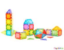 Διαφανές Σετ Τάξης Συμπαγών Μαγνητικών Polydron 72 τεμάχια  Μαγνητικά Παιχνίδια Κατασκευών