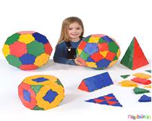 Πρωτοβάθμιο Μαθηματικό Σετ Polydron 414 τεμάχια  Πλαστικά Παιχνίδια Κατασκευών - Οικοδομικό Υλικό
