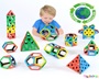 Σχολικό Σετ Μαγνητικών Polydron 224 τεμάχια