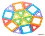 Διαφανές Μαγνητικό Polydron 64 τεμάχια