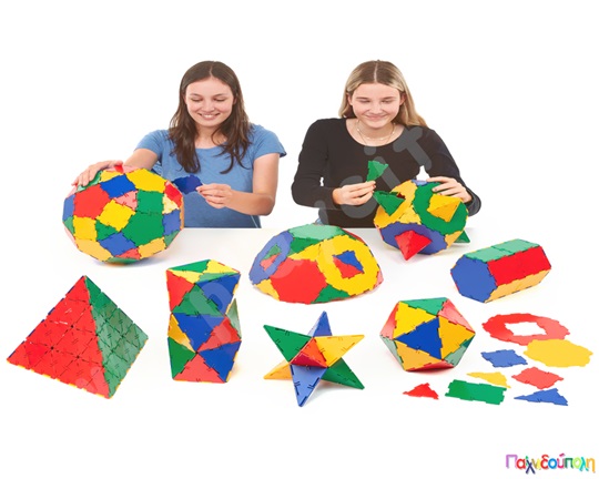 Πρωτοβάθμιο Μαθηματικό Σετ Polydron 414 τεμάχια