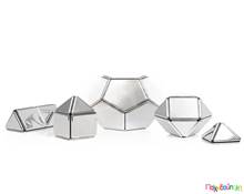 Καθρεπτιζόμενο Μαγνητικό Polydron 48 τεμάχια  Μαγνητικά Παιχνίδια Κατασκευών