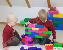 XS-Playblocks Σετ 55 τεμάχια  Επιδαπέδια Παιχνίδια