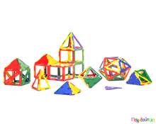 Polydron Κουτί Μεσαίου Μεγέθους 80 τεμάχια  Πλαστικά Παιχνίδια Κατασκευών - Οικοδομικό Υλικό