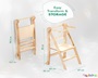 Πτυσσόμενος Πύργος Μάθησης Λευκός Montessori