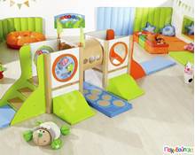 Σετ Κύματα Ισορροπίας 4 τεμαχίων πράσινα  Soft Play - Αφρώδη Σχήματα