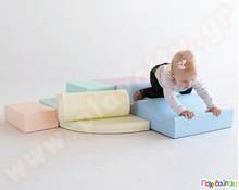 Σετ "Soft Play Explorer" απαλό παστέλ  Soft Play - Αφρώδη Σχήματα
