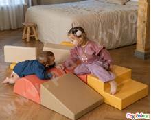 Σετ "Soft Play Adventurer" παστέλ ροζ  Soft Play - Αφρώδη Σχήματα