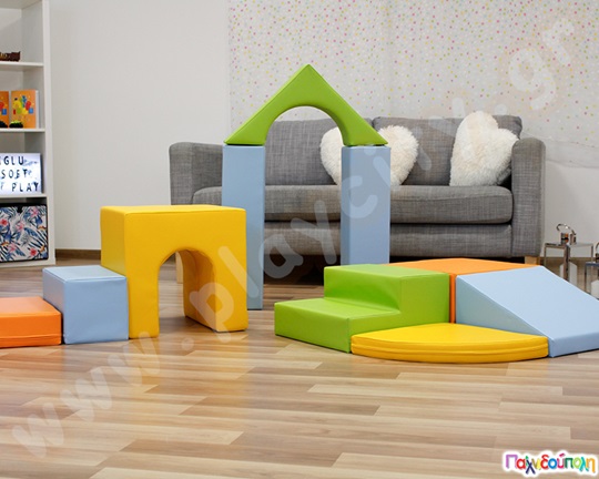 Σετ Soft Play Creativity απαλό πολύχρωμο