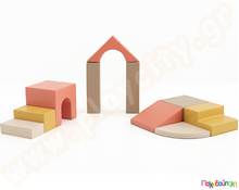 Σετ "Soft Play Creativity" παστέλ fries  Soft Play - Αφρώδη Σχήματα
