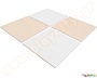 Σετ xl playmats, μπεζ και λευκό