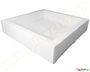 Πισίνα 240x240x50 εκ. για μπαλάκια soft play τετράγωνη , λευκή