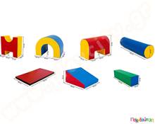 Σετ "Soft Play Fun Run" πολύχρωμο  Soft Play - Αφρώδη Σχήματα