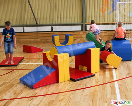 Σετ "Soft Play Fun Run" πολύχρωμο