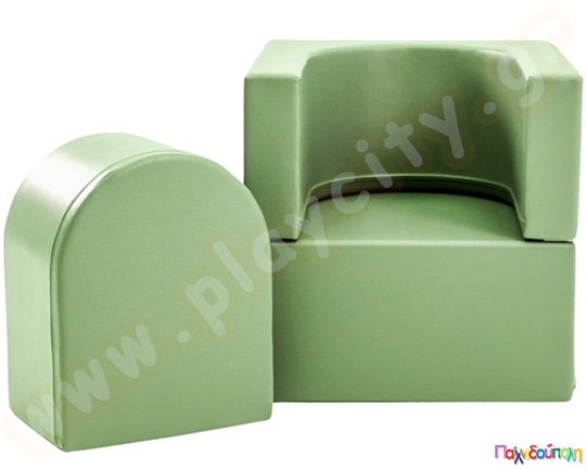 Πολυθρονάκι soft play snoozy, πράσινο