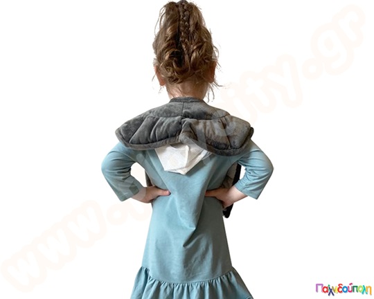 Βαρυτικό μαξιλάρι αυχένα Velour 1,33 kg γκρι