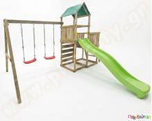 Ξύλινη σύστημα παιδικής χαράς MaxPlay 3.1  Συστήματα Παιδικής Χαράς