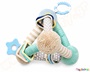 Αισθητηριακό Παιχνίδι Δραστηριοτήτων Babyono Tiny Yoga Pyramid Mint