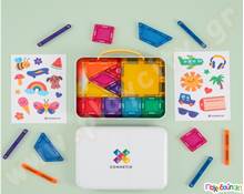 Μαγνητικά Τουβλάκια Κατασκευών Connetix Travel Mini Pack Σετ 32 τεμάχια  Μαγνητικά Παιχνίδια Κατασκευών