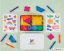 Μαγνητικά Τουβλάκια Κατασκευών Connetix Travel Mini Pack Σετ 32 τεμάχια