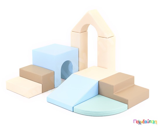 Σετ "Soft Play Creativity" παστέλ γήινο