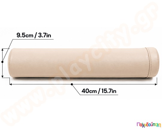 Ρολό Μπουσουλήματος Tummy Roller μπεζ